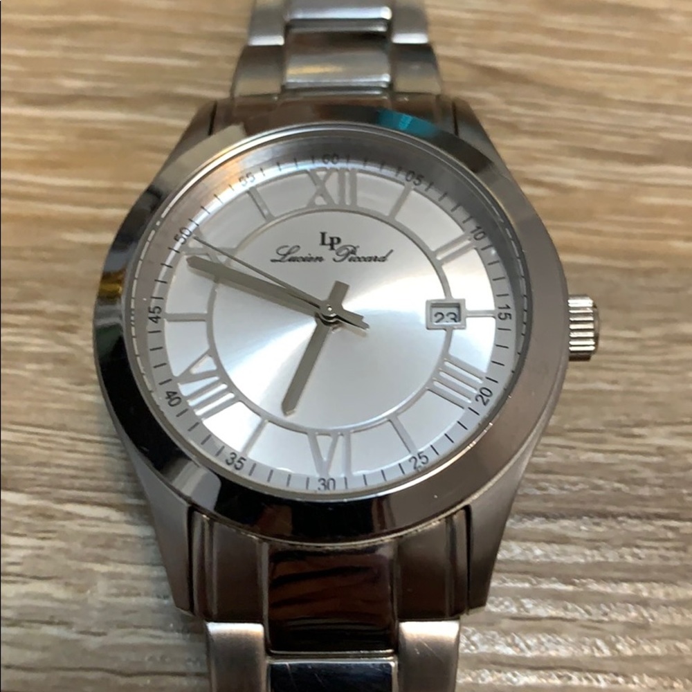 Lucien Piccard Silver Tone Women’s Wrist Watch